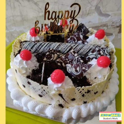 Online Course in Mumbai For Birthday Cakes + Fondant Cake : Baking & Icing Video Course (Pre-recorded) in Hindi